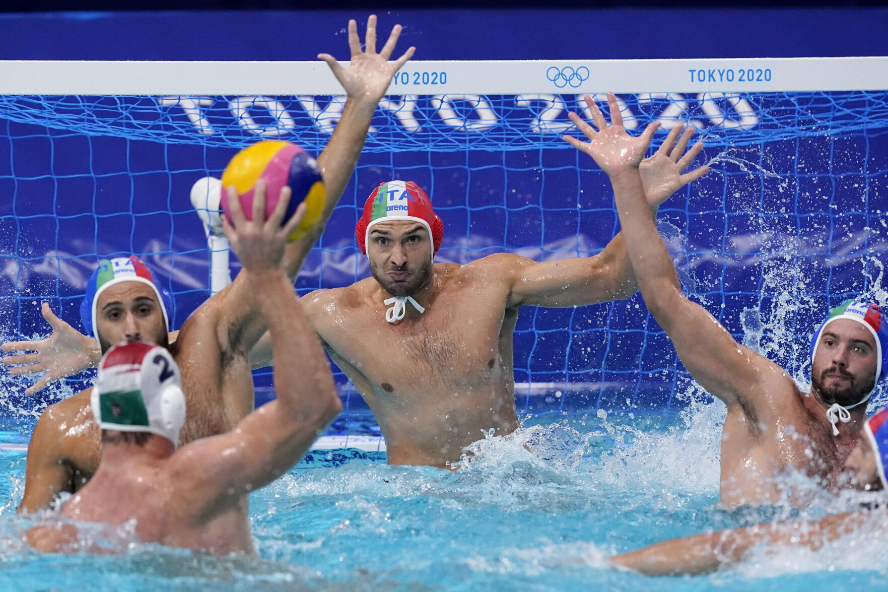 APTOPIX Tokyo Olympics Water Polo
